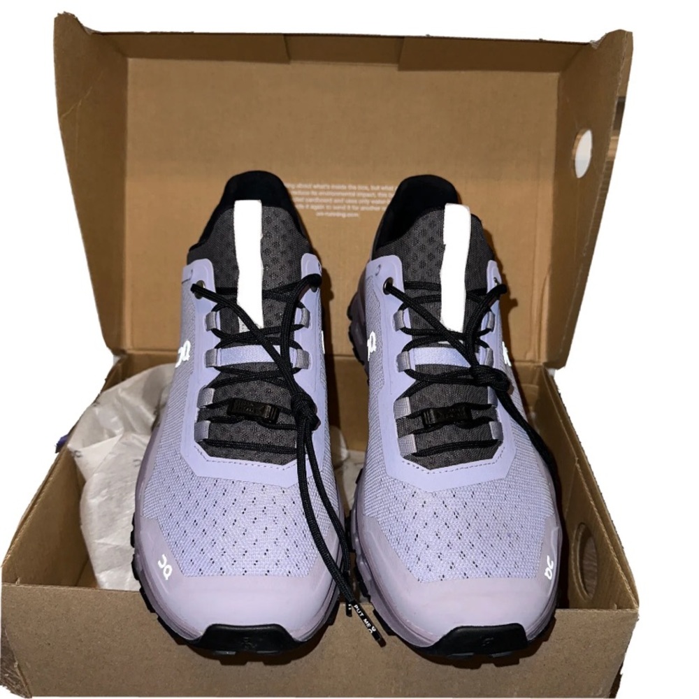 Women’s ON CLOUDULTRA Shoes US8.5 Lavender - Eclipse $179 New.